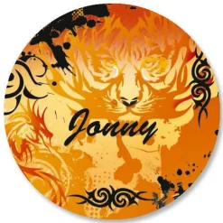 Tiger Pride Personalized Stickers