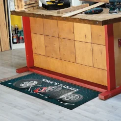 Tires Garage Double-Width Personalized Floormat