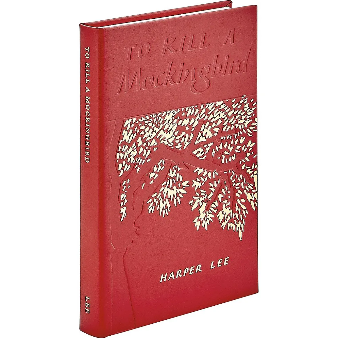 To Kill a Mockingbird Personalized Red Leather-Bound Book