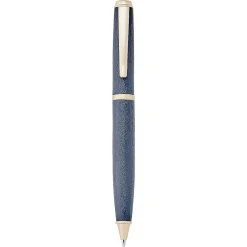 Traditional Leather Wrapped Blue Pen