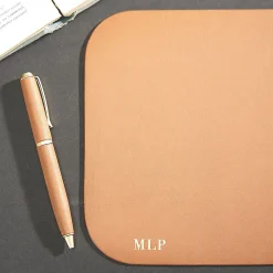Traditional Leather Wrapped Tan Pen