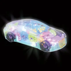 Transparent Light-Up Car