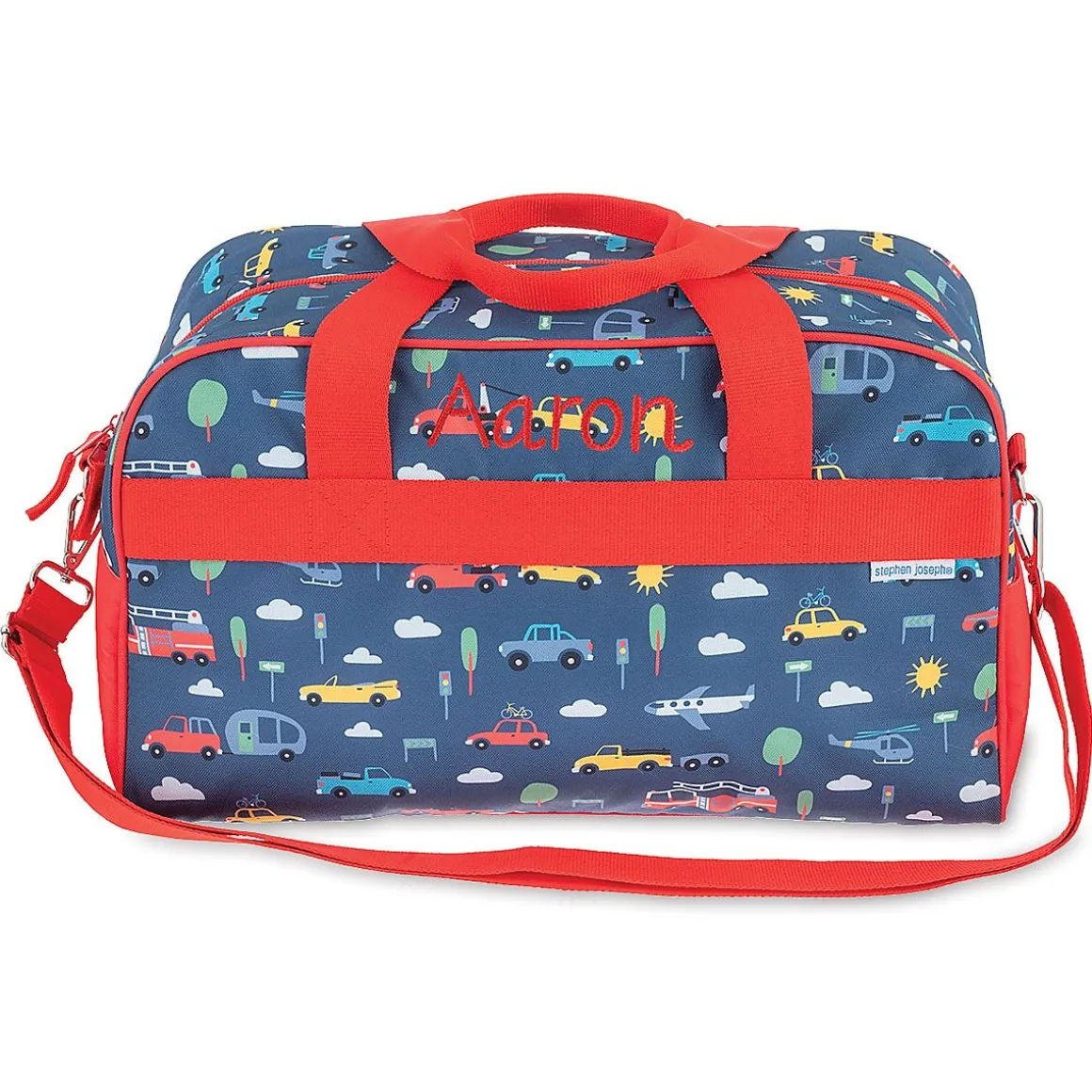Transportation Personalized Duffel Bag by Stephen Joseph®