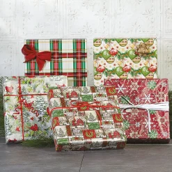 Tree Cardinal Jumbo Rolled Gift Wrap