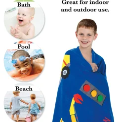 Trucks & Traffic Signs Personalized Towel