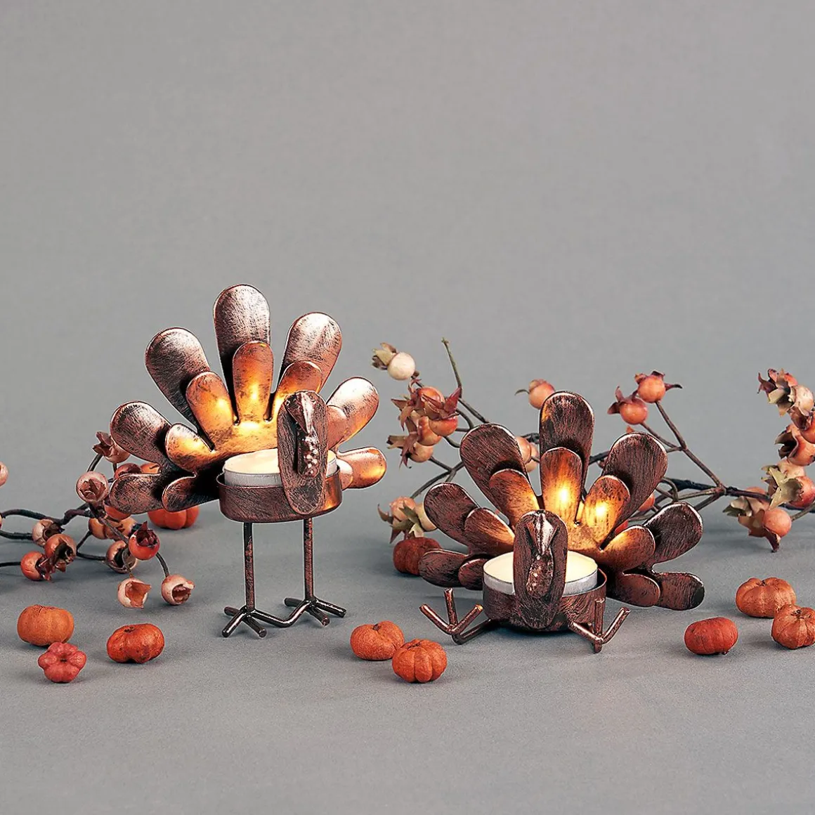 Turkey Tealight Holders