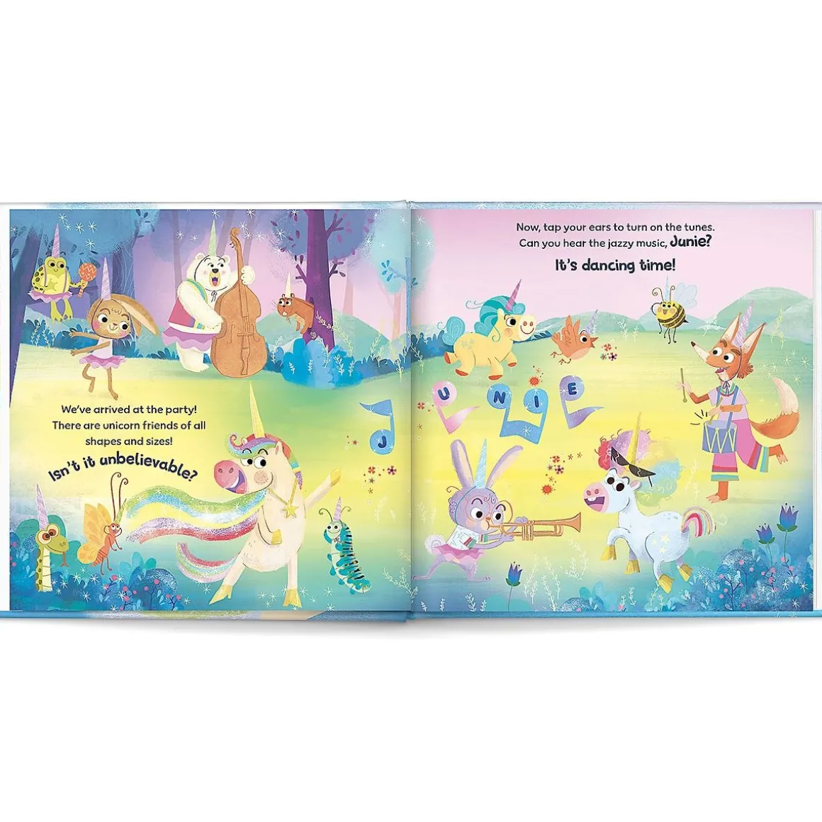 Unicorn Dance Party Personalized Storybook Gift Set