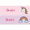 Unicorn Name Stickers