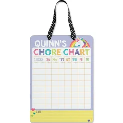 Unicorn Personalized Dry Erase Chore Chart