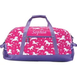Unicorn Personalized Duffel Bag