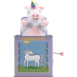 Unicorn Personalized Jack-in-the-Box