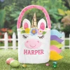 Unicorn Personalized Plush Easter Basket