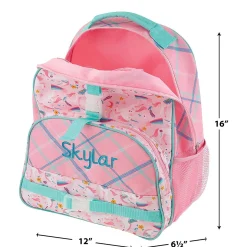 Unicorn Rainbow Personalized Backpack by Stephen Joseph®