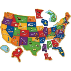 USA Magnetic Map Puzzle
