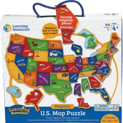 USA Magnetic Map Puzzle