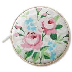 Vintage Flowers Retractable Tape Measure