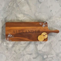 Walnut Personalized Charcuterie Long Board