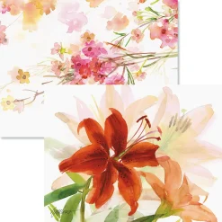 Watercolor Garden Note Card Value Pack