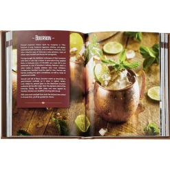 Whiskey Cocktails Personalized Leather Book