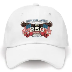 1776-2026 White Hat