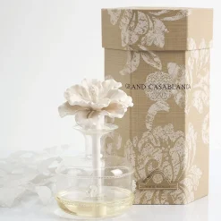 White Hibiscus Grand Casablanca Porcelain Diffuser