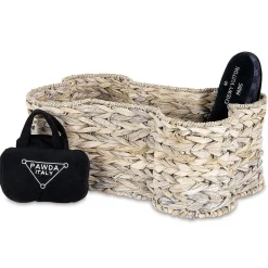 White Hyacinth Toy Bone Bin