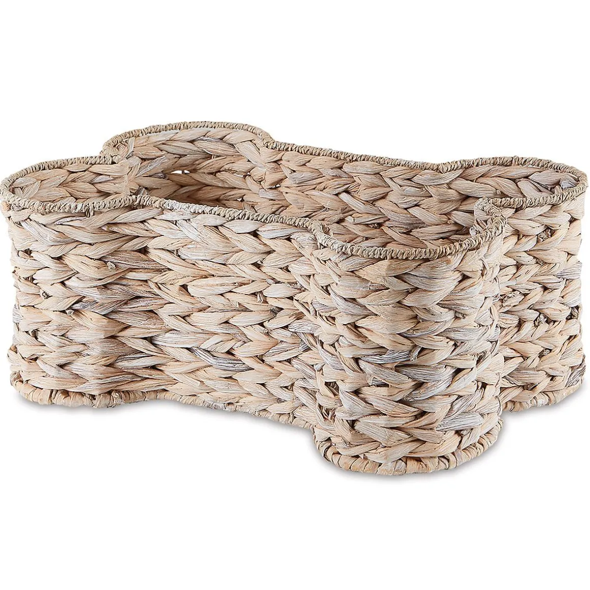 White Hyacinth Toy Bone Bin