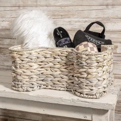 White Hyacinth Toy Bone Bin
