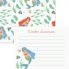 White Mermaid Correspondence Cards
