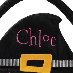 Witch Halloween Personalized Treat Basket
