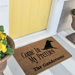 Witch Hat Personalized Doormat
