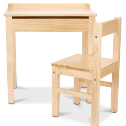 Wooden Lift-Top Desk and Chair by Melissa & Doug®