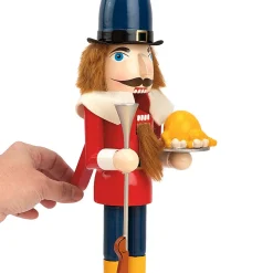 Wood Thanksgiving Nutcracker