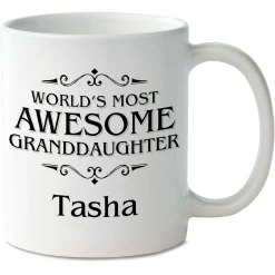 World's Most Awesome Granddaughter Mug