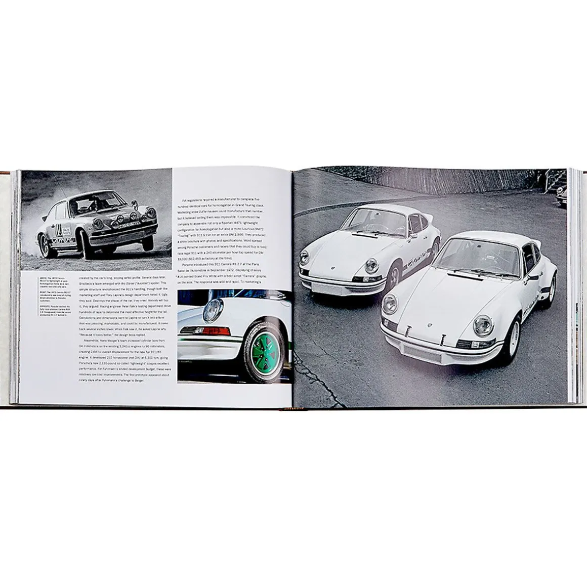 70 Years of Porsche Personalized Tan Leather-Bound Book
