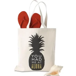 You Had Me At Aloha Personalized Canvas Tote