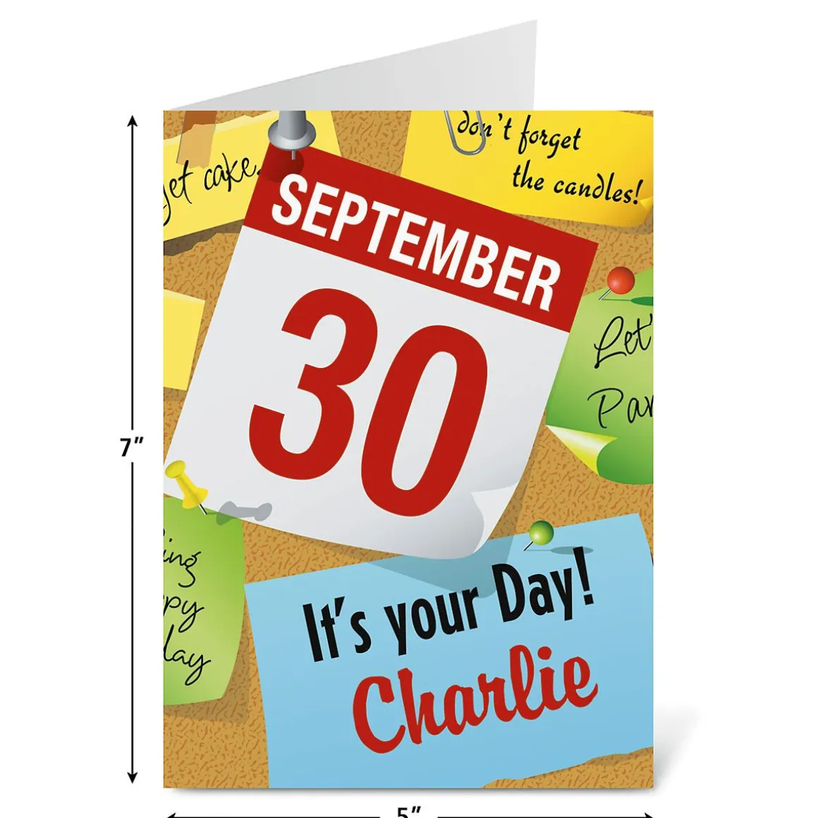 Your Day Birthday Personalized Card