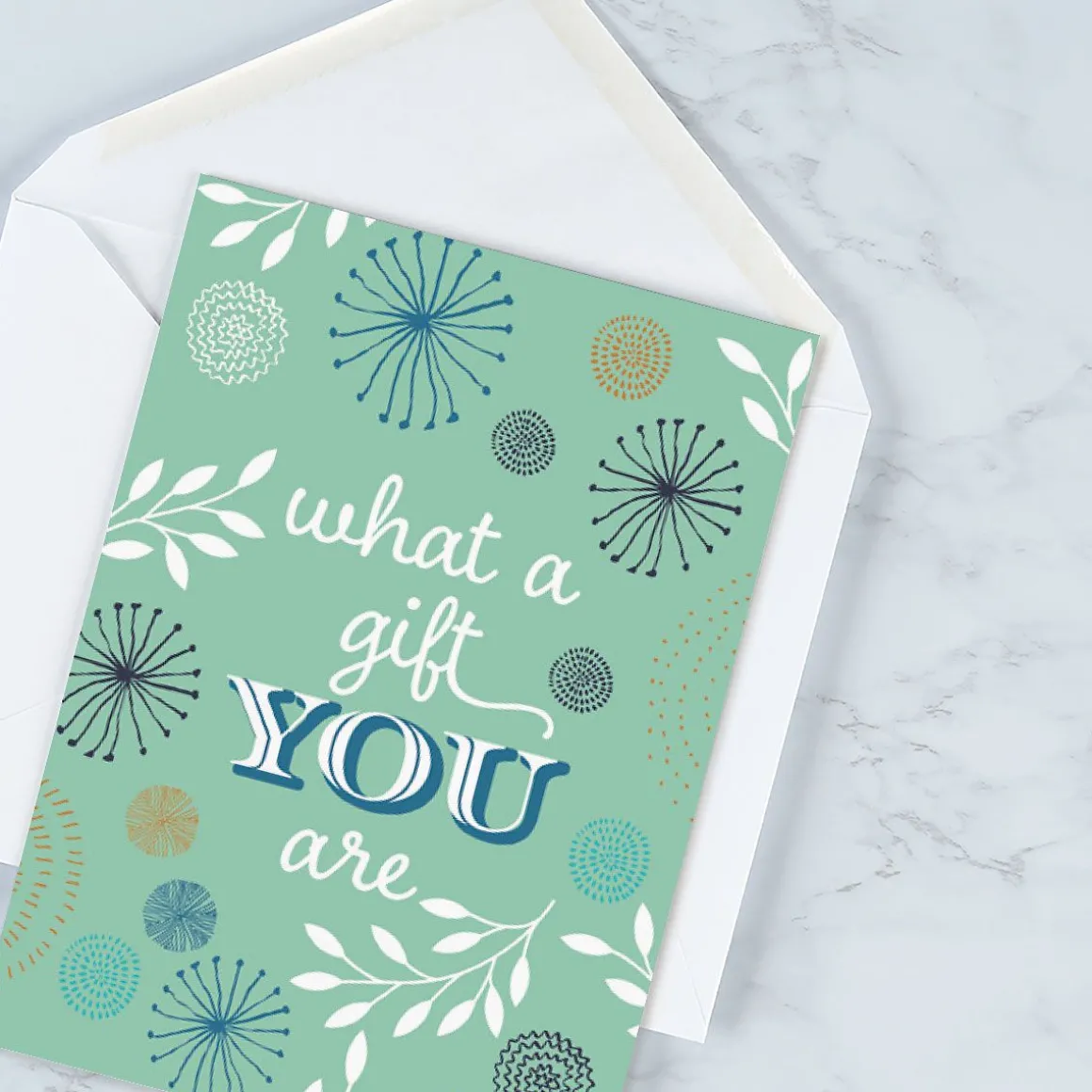 You're The Gift Friendship Card