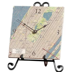 Your Neighborhood Marble Desk Clock