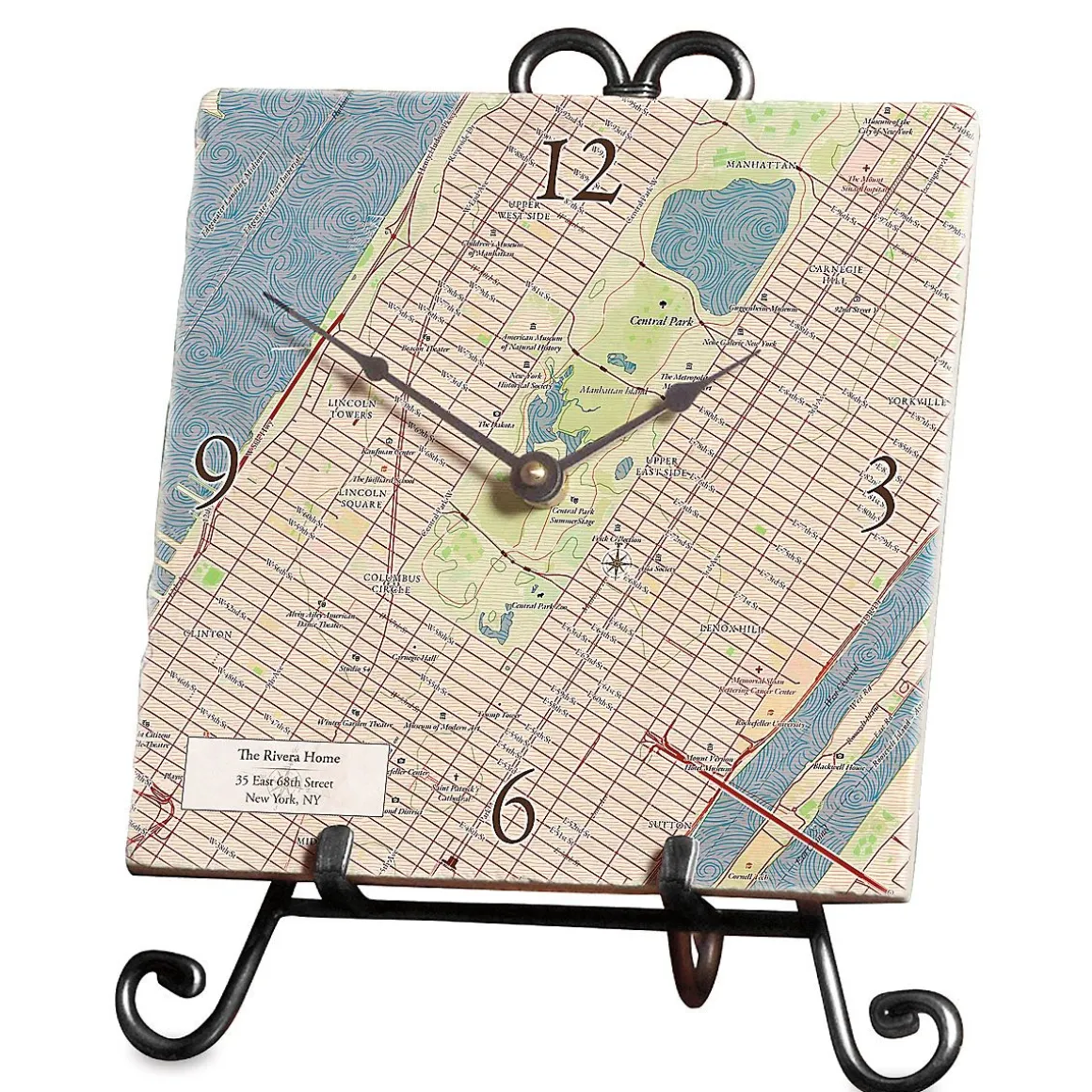 Your Neighborhood Marble Desk Clock