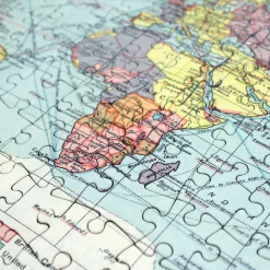 Your Year, Your World Map Puzzle Personalized